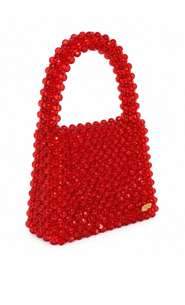 CARTERA LA PERLA - ROJO